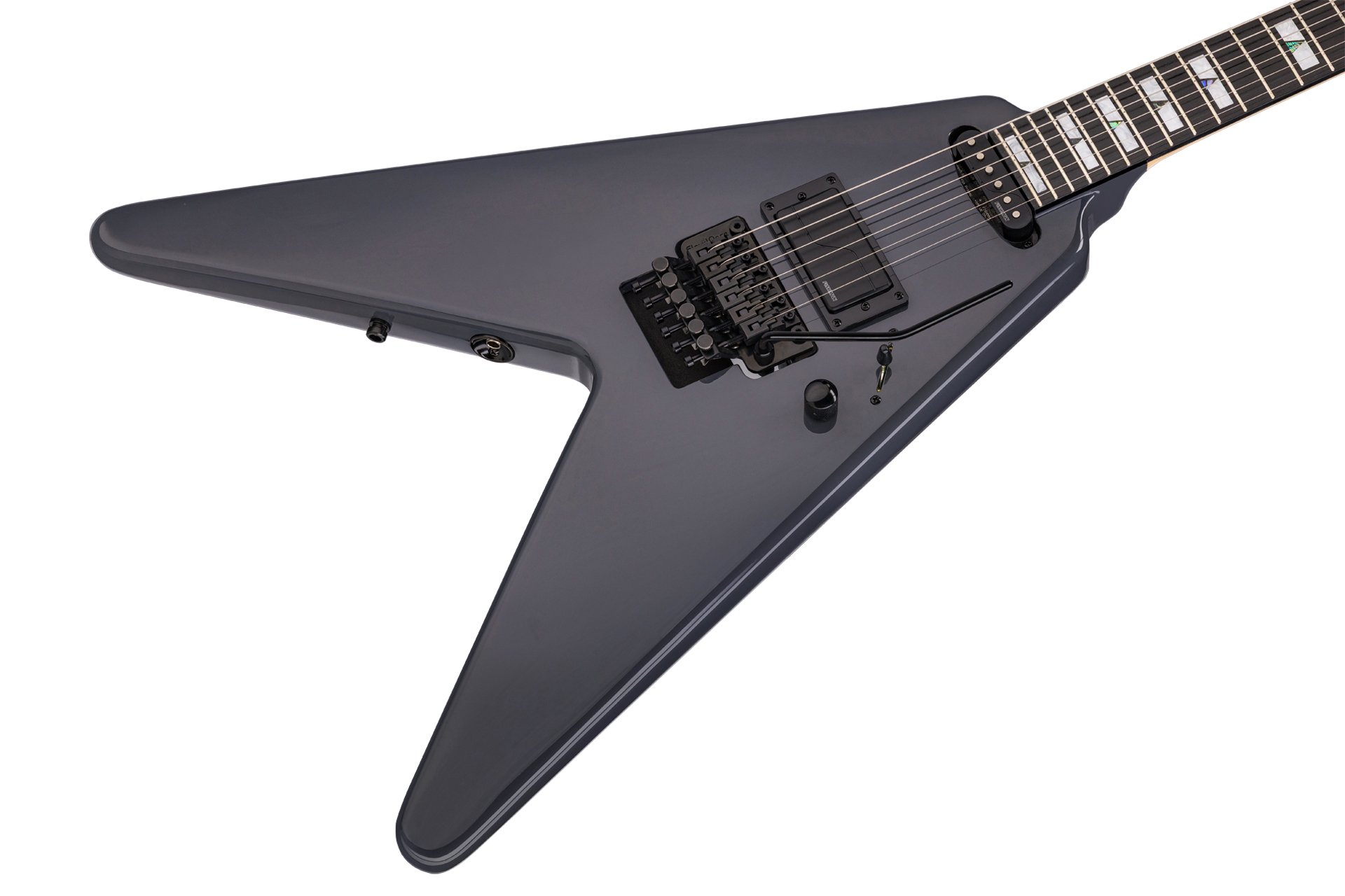 Artist Line Breaker WH-1 - Solid Overland Gray High Polish E-Gitarre